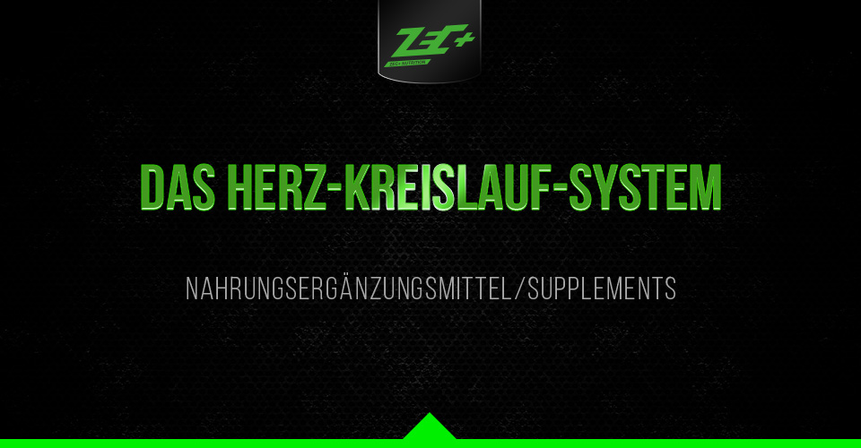 DAS HERZ-KREISLAUF-SYSTEM – Nahrungsergänzungsmittel/Supplements