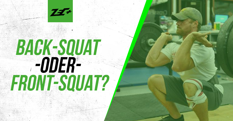 Studie: Back-Squat oder Front-Squat?